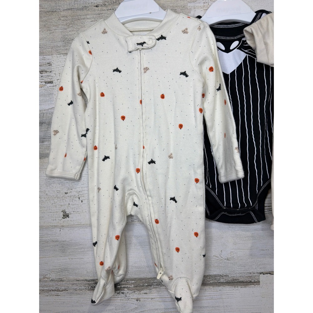 Carter's Disney Cat & Jack Baby 0-6M Halloween Bundle Jack Skellington EUC - Picture 4 of 4